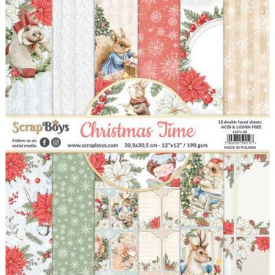 ScrapBoys Christmas Time Designpapiere - Paper Pack