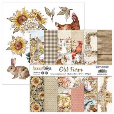 ScrapBoys Old Farm Designpapiere - Paper Pad