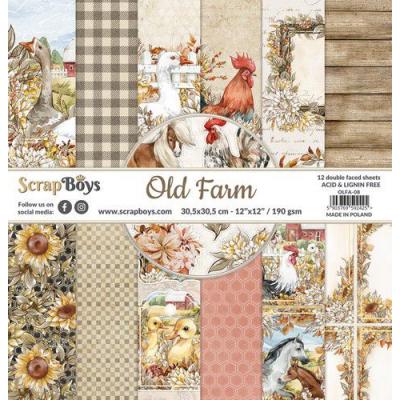 ScrapBoys Old Farm Designpapiere - Paper Pad