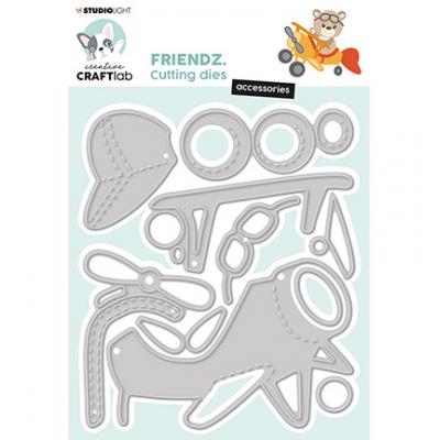 StudioLight Creative CraftLab Friendz Nr.467 Cutting Die - Airplane Accessoires