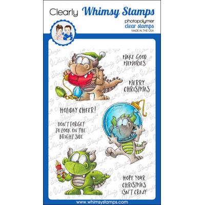 Whimsy Stamps Dustin Pike Clear Stamps - Dudley's Christmas