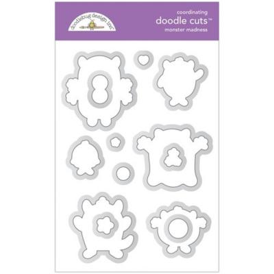 Doodlebug Monster Madness Doodle Cuts - Monster Madness