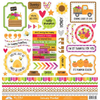 Doodlebug Farmers Market Sticker - This & That