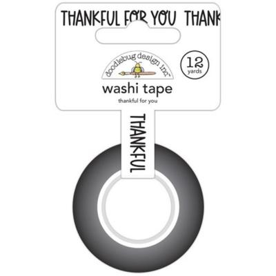 Doodlebug Farmers Market Washi Tape - Thankful For You