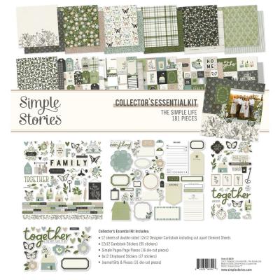 Simple Stories The Simple Life Designpapiere - Collector's Essential Kit