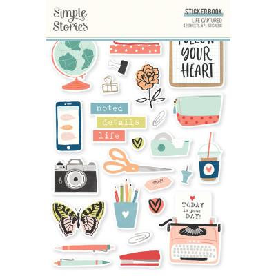 Simple Stories Life Captured Sticker - Sticker Book