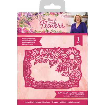 Crafter's Companion Say It With Flowers Metal Dies - Floral Splendour