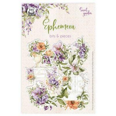 Piatek13 Secret Garden Die Cuts - Ephemera