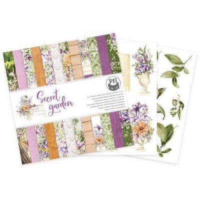Piatek13 Secret Garden Designpapiere - Paper Pad
