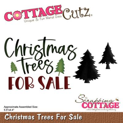 CottageCutz Dies - Christmas Trees For Sale