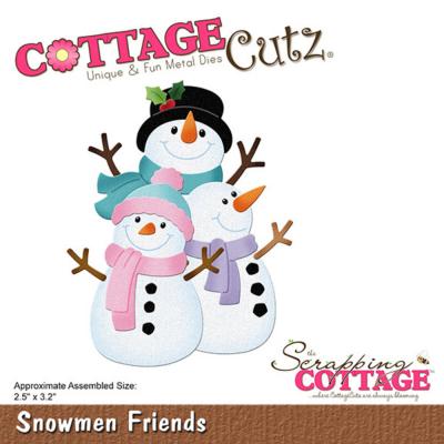 CottageCutz Dies - Snowmen Friends