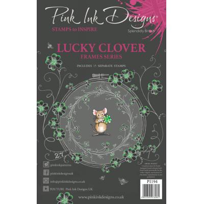Creative Expressions Pink Ink Designs Clear Stamps - Lucky Clover