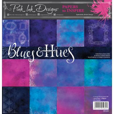 Creative Expressions Pink Ink Designs Blues & Hues Designpapiere -