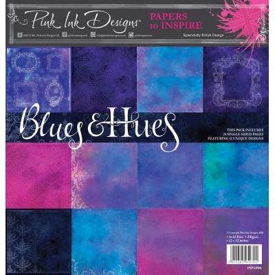 Creative Expressions Pink Ink Designs Blues & Hues Designpapiere - Blues & Hues