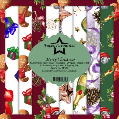 Dixi Craft Paper Favourites Merry Christmas Designpapiere - Paper Pack