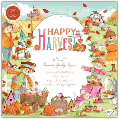 Craft Consortium Happy Harvest Designpapier - Paper Pad