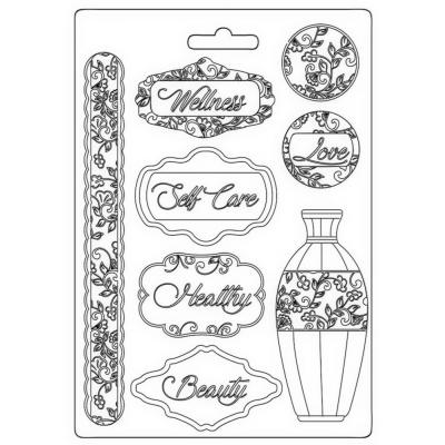 Stamperia Rose Parfum Moulds - Plates