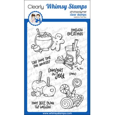 Whimsy Stamps Deb Davis Clear Stamps - Comfort And Joy