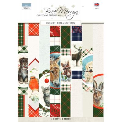 Creative Expressions Bree Merryn Art Christmas Friends VOL.3 Designpapiere - Insert Collection