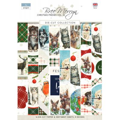 Creative Expressions Bree Merryn Art Christmas Friends VOL.3 Die Cuts -