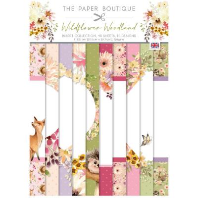 The Paper Boutique Wildflower Woodland Designpapiere - Insert Collection