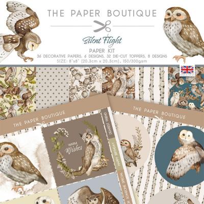 The Paper Boutique Silent Flight Designpapiere - Paper Kit