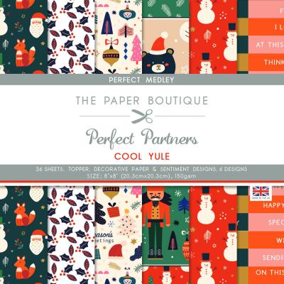 The Paper Boutique Perfect Partners Cool Yule Designpapiere - Decorative Papers