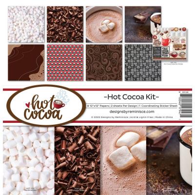 Reminisce Hot Cocoa Designpapiere - Collection Kit