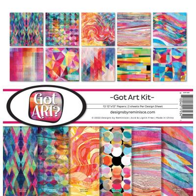 Reminisce Got Art? Designpapiere - Collection Kit