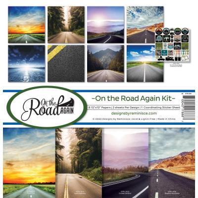 Reminisce On The Road Again Designpapiere - Collection Kit