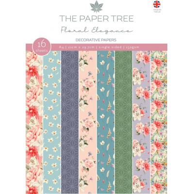 Creative Expressions The Paper Tree Floral Elegance Deisgnpapiere - Decorative Papers