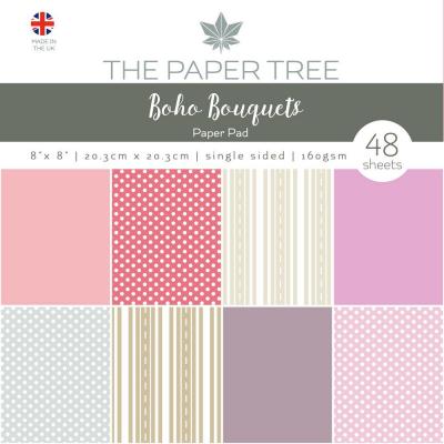 Creative Expressions The Paper Tree Boho Bouquets Designpapiere - Essentials Paper Pad