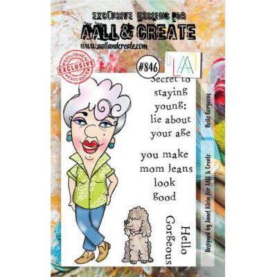 AALL & Create Clear Stamps Nr. 846 - Hello Gorgeous