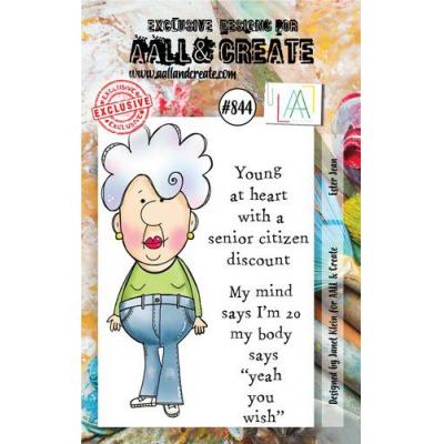 AALL & Create Clear Stamps Nr. 844 - Ester Jean