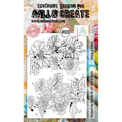 AALL & Create Clear Stamps Nr. 839 - Daisies & Others