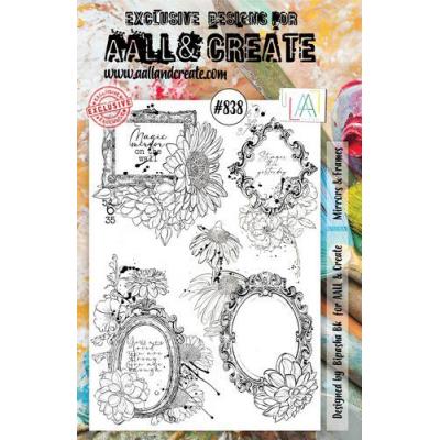 AALL & Create Clear Stamps Nr. 838 - Mirrors & Frames