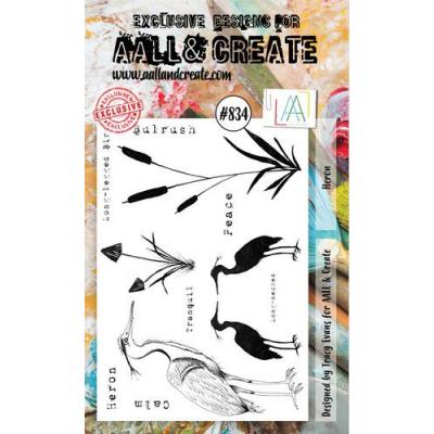 AALL & Create Clear Stamps Nr. 834 - Heron
