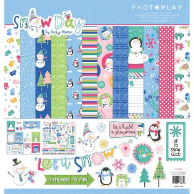 PhotoPlay Paper Snow Day Designpapiere - Collection Pack