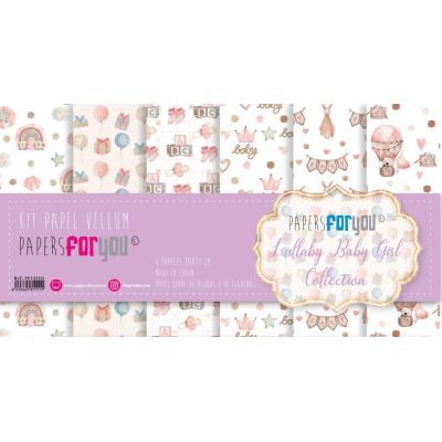 Papers For You Lullaby Baby Girl Spezialpapiere - Vellum Paper Pack