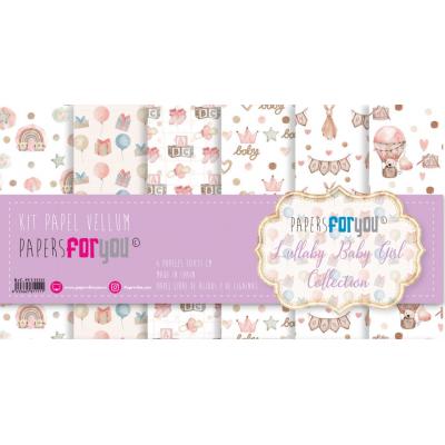 Papers For You Lullaby Baby Girl Spezialpapiere - Vellum Paper Pack