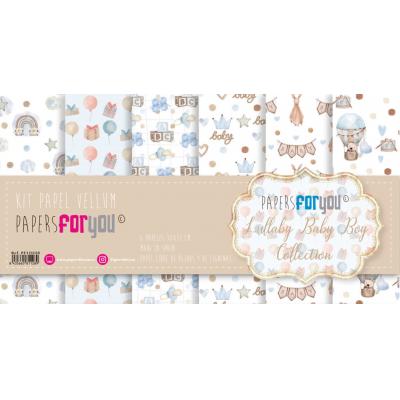 Papers For You Lullaby Baby Boy Spezialpapiere - Vellum Paper Pack