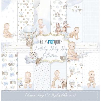 Papers For You Lullaby Baby Boy Designpapiere - Scrap Paper Pack