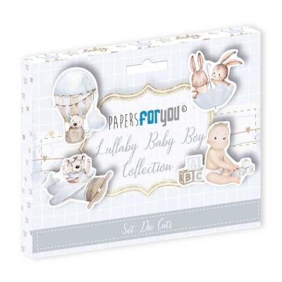 Papers For You Lullaby Baby Boy Die Cuts - Lullaby Baby Boy