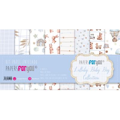 Papers For You Lullaby Baby Boy Spezialpapiere - Canvas Scrap Pack