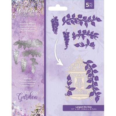Crafter's Companion Wisteria Metal Dies - Whimsical Wisteria