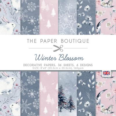 The Paper Boutique Winter Blossom Designpapiere - Decorative Paper