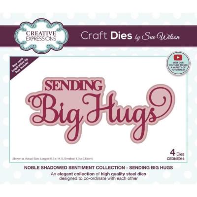 Creative Expressions Sue Wilson Craft Dies - Sending Big Hugs