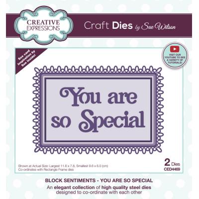 Creative Expressions Sue Wilson Craft Dies - You Are So Special