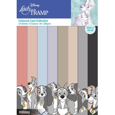 Creative Expressions Lady And The Tramp Cardstock - Coloured Card Collection
