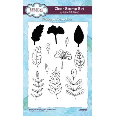 Creative Expressions Helen Colebrook Clear Stamps - Foliage Collection